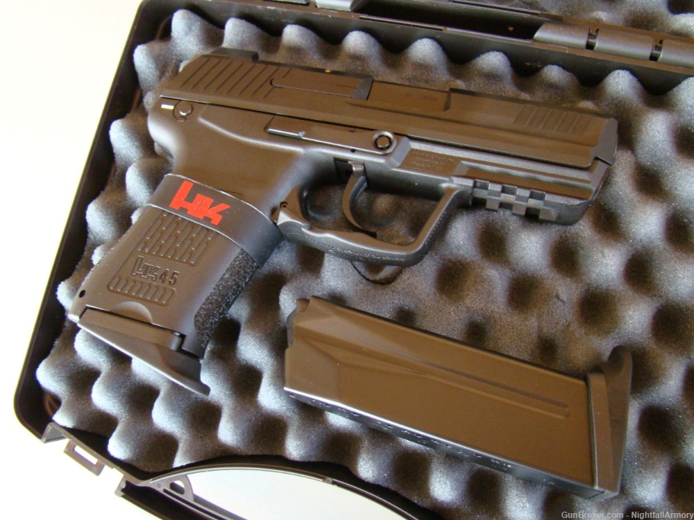 Pair of H&K HK45C V1 HK-45 Compact .45ACP Pistols HK 45 consec serial #'s!-img-5