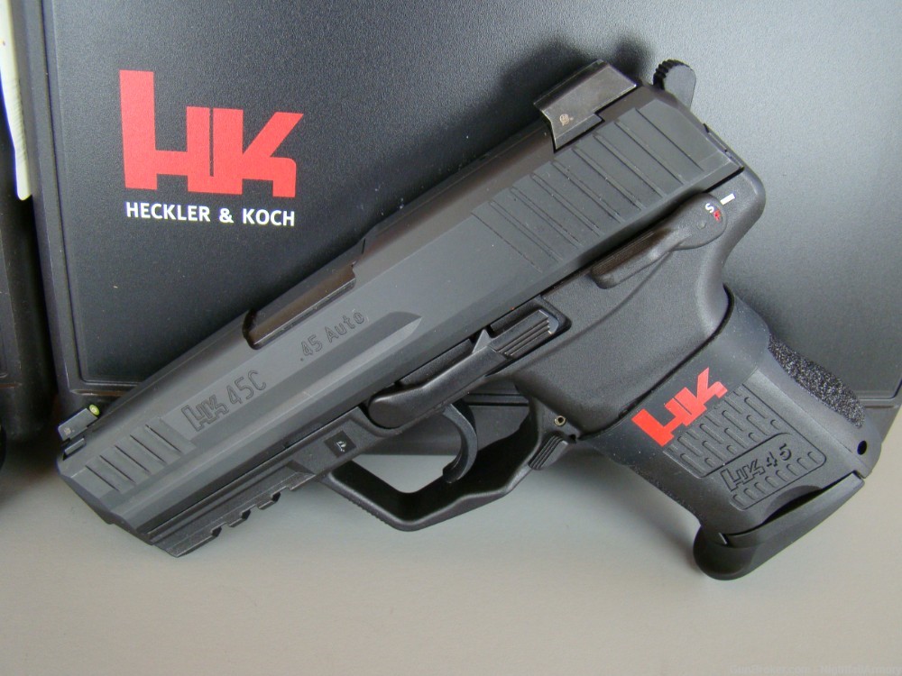 Pair of H&K HK45C V1 HK-45 Compact .45ACP Pistols HK 45 consec serial #'s!-img-2