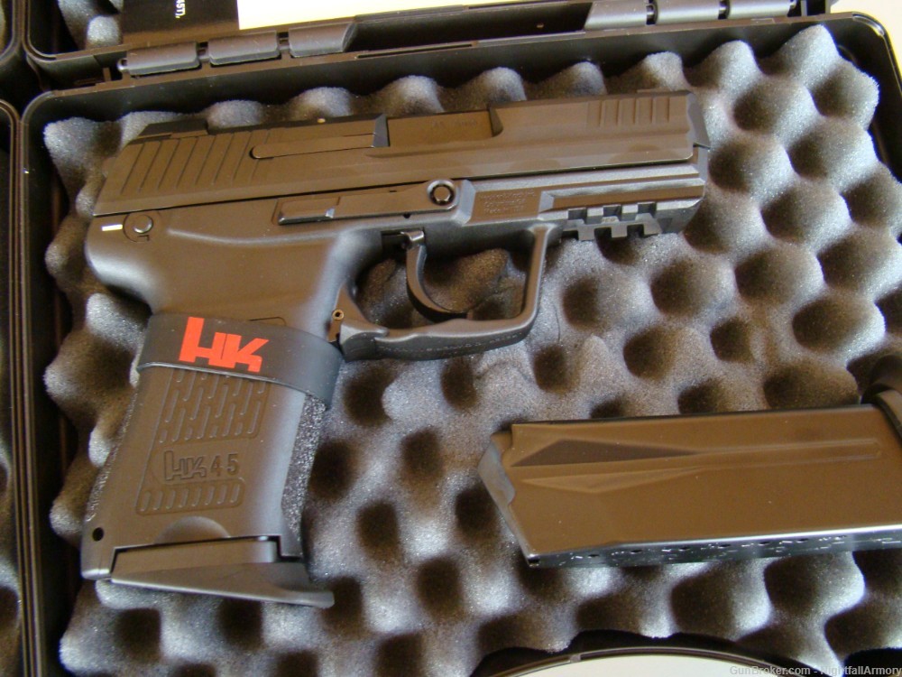 Pair of H&K HK45C V1 HK-45 Compact .45ACP Pistols HK 45 consec serial #'s!-img-6