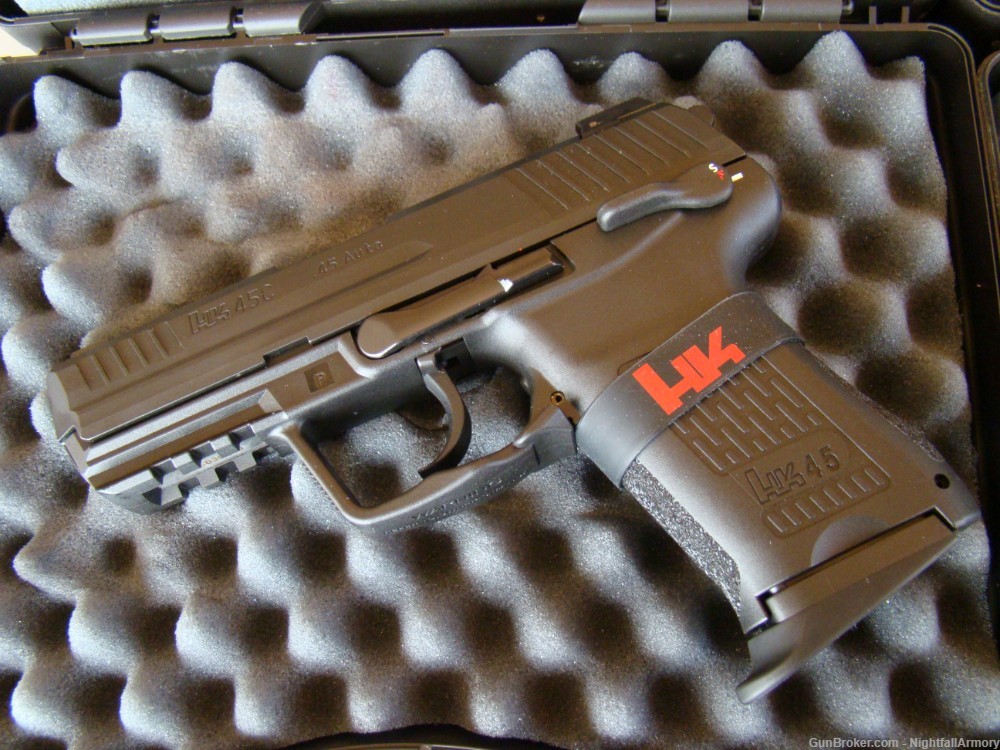 Pair of H&K HK45C V1 HK-45 Compact .45ACP Pistols HK 45 consec serial #'s!-img-7