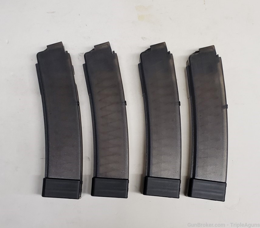 CZ-USA Scorpion 9mm 10rd block magazines 10/30 lot of 4 used-img-0