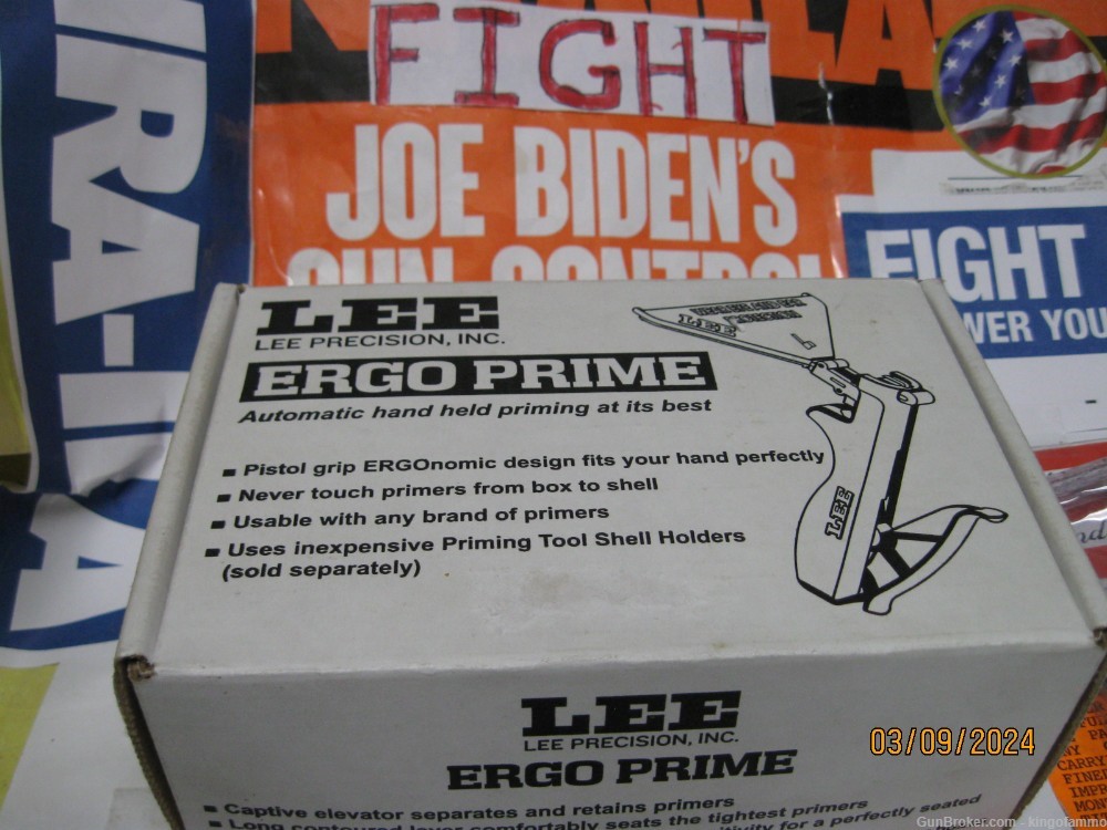 New Box Lee Auto Prime Ergo Prime Hand Priming Tool #90250 ; primers avail-img-0