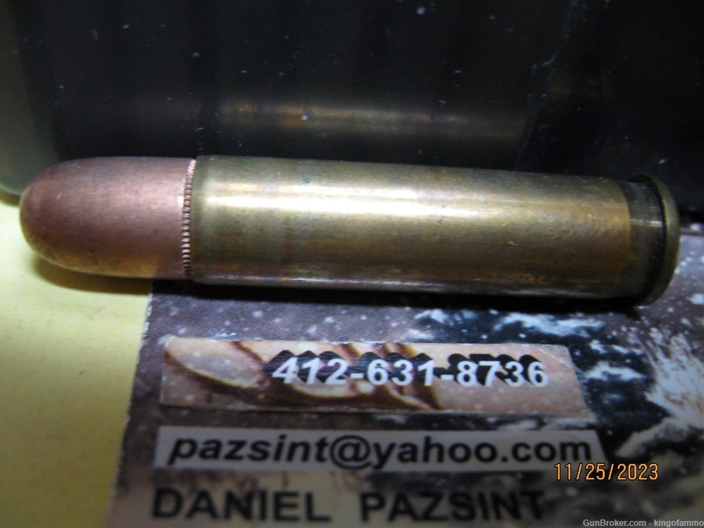 Excell 50 rds Remington .351 WIN. SELF LOADING 177gr FMJ ammo FREE Flip Top-img-4