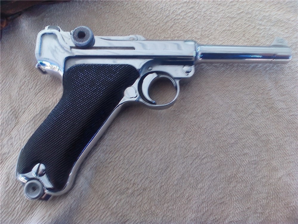 Combat Chromed 1917  German Imperial Navy Luger-img-2