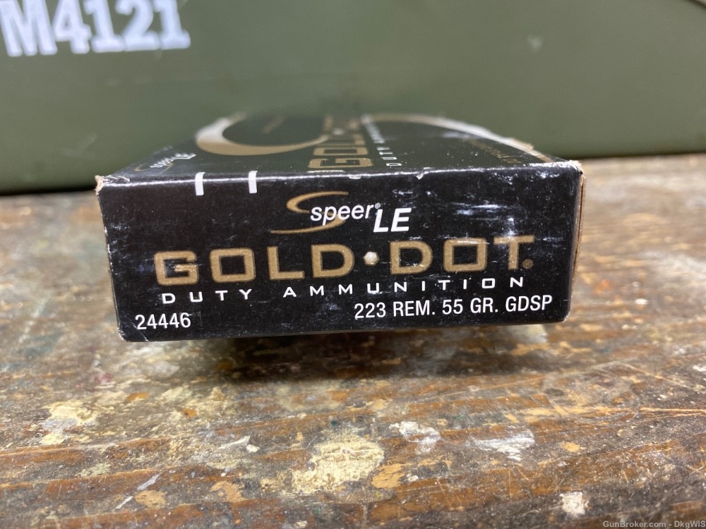20 rds Speer Gold Dot .223 Rem 55 grain bonded SP nickel case 5.56 24446-img-1