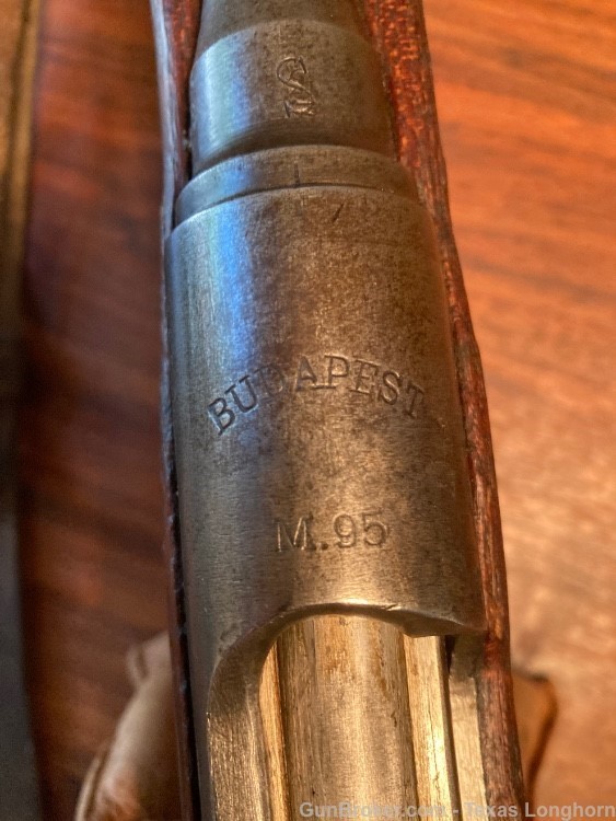 Styer Mannlicher Budapest M95 Carbine 8mm 8x56R  Bayonet & Scabbard-img-20
