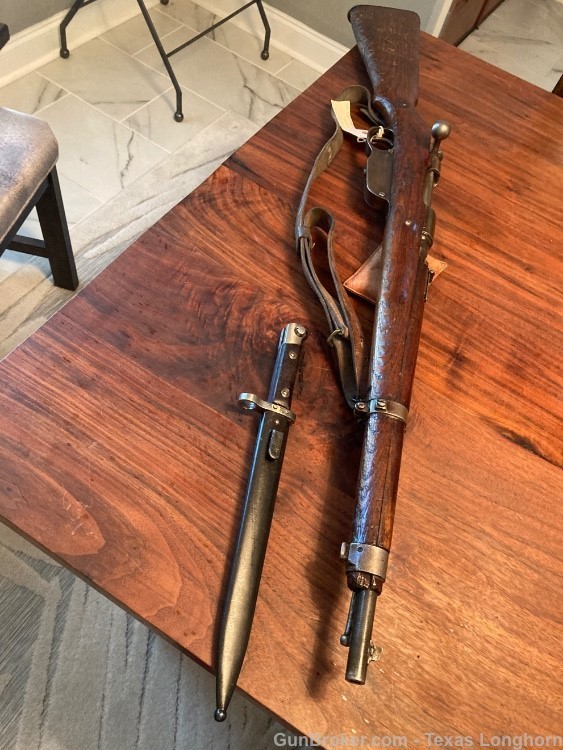 Styer Mannlicher Budapest M95 Carbine 8mm 8x56R  Bayonet & Scabbard-img-45