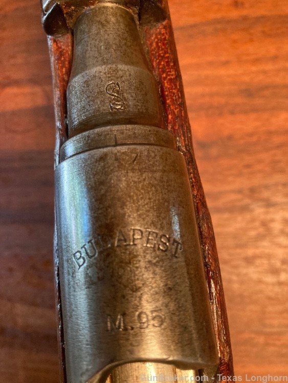 Styer Mannlicher Budapest M95 Carbine 8mm 8x56R  Bayonet & Scabbard-img-52