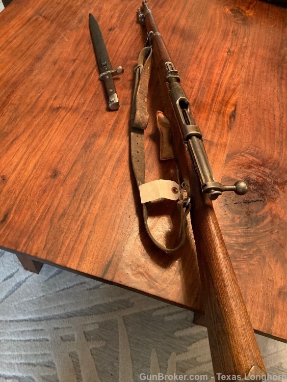 Styer Mannlicher Budapest M95 Carbine 8mm 8x56R  Bayonet & Scabbard-img-40