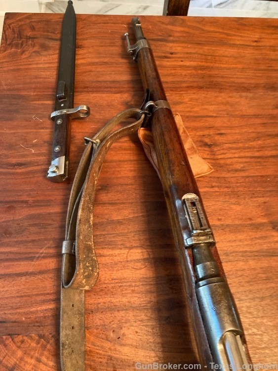 Styer Mannlicher Budapest M95 Carbine 8mm 8x56R  Bayonet & Scabbard-img-53