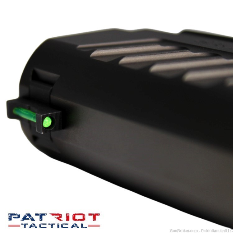 PT Custom Green Fiber Optic Sight Set for Glock-img-2