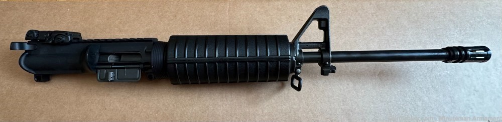 COLT DEFENSE SMG AR15 COMPLETE UPPER RECEIVER AR6951 9MM 16" CAGE CODE AR9-img-0