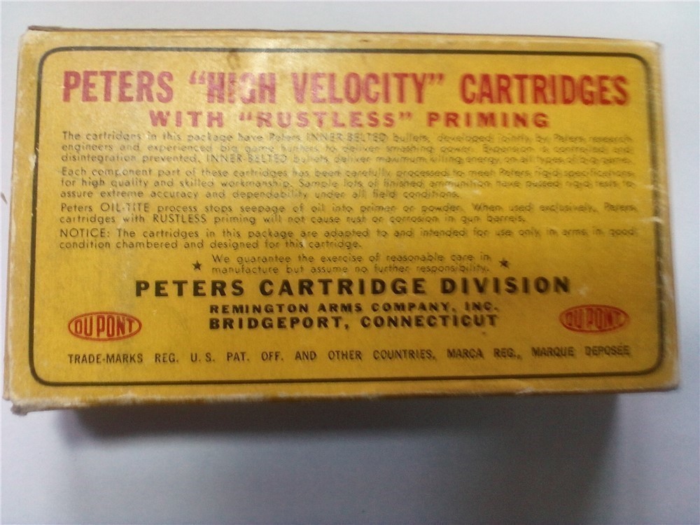 VINTAGE PETERS hIGH VELOCITY 308 WINCHESTER SP INNER BELTED BULLETS-img-2