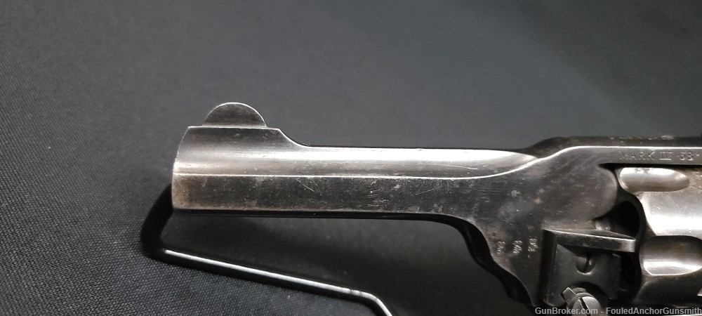 Webley & Scott Mark IV Revolver - 38 S&W - Mfg 1947-1957-img-6