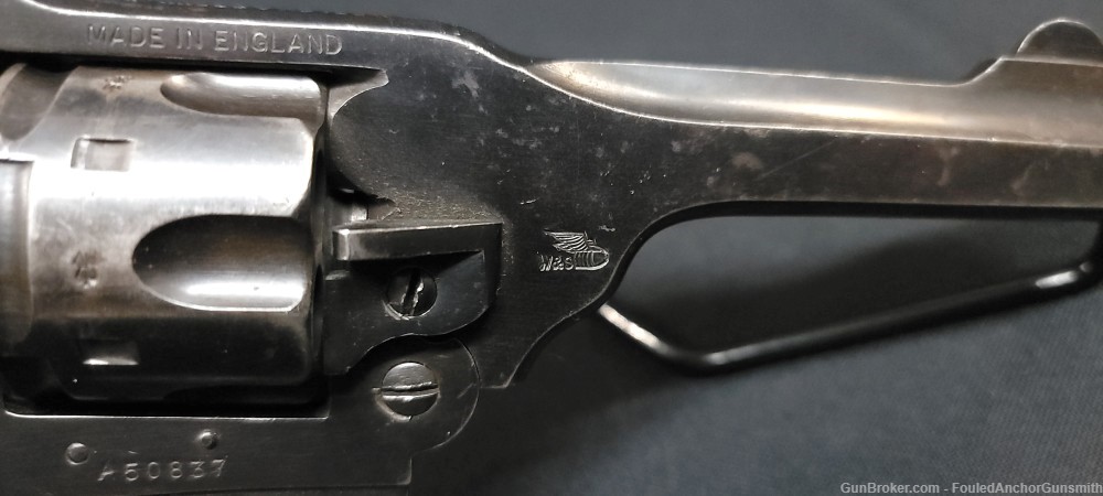 Webley & Scott Mark IV Revolver - 38 S&W - Mfg 1947-1957-img-15