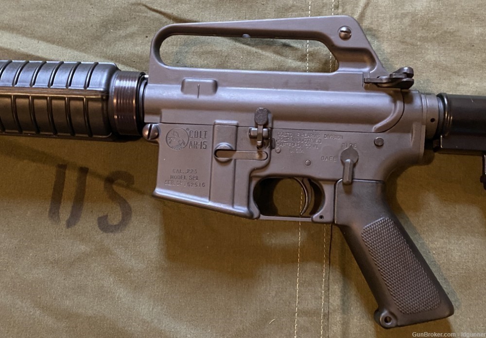 Pre Ban Colt AR15 SP1 Carbine AR-15 CAR15 Retro Like New Preban -img-2