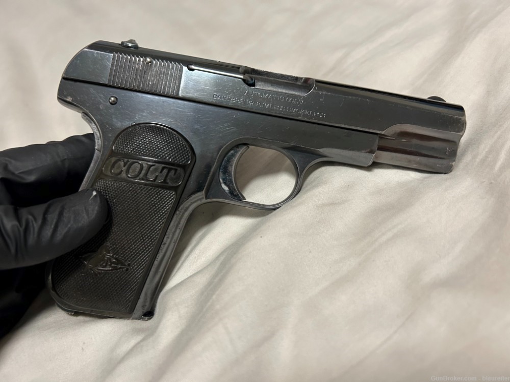 Beautiful .32 Colt 1903 w/ EXTRA MAG, Pocket Hammerless (Type III, 1913)-img-1