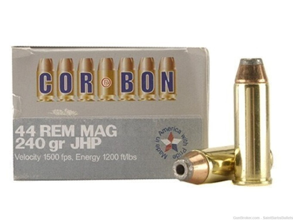 Corbon 44 Rem Mag 240gr Jhp –20 Rounds-img-0