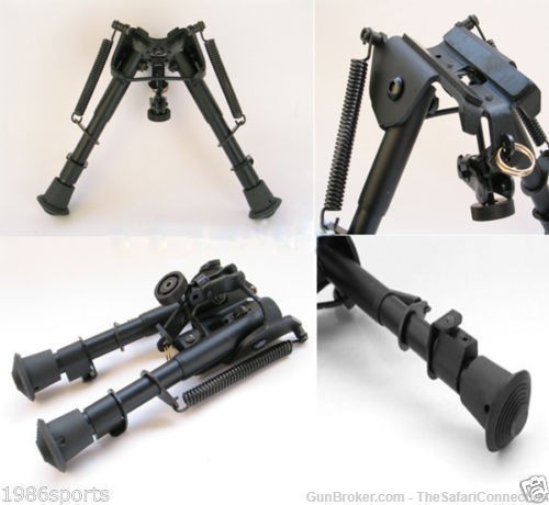 GunToolZ Adjustable Spring Bipod 6 to 9 inches LOW$$$ High Quality!-img-1