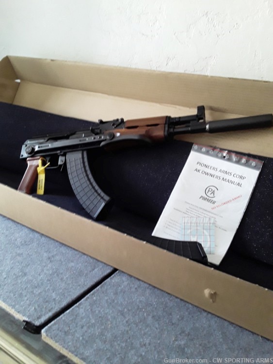 PIONEER ARMS GROM AK47 type PDW 11.73 barrel with ext 16 inch no stamp NEW -img-1