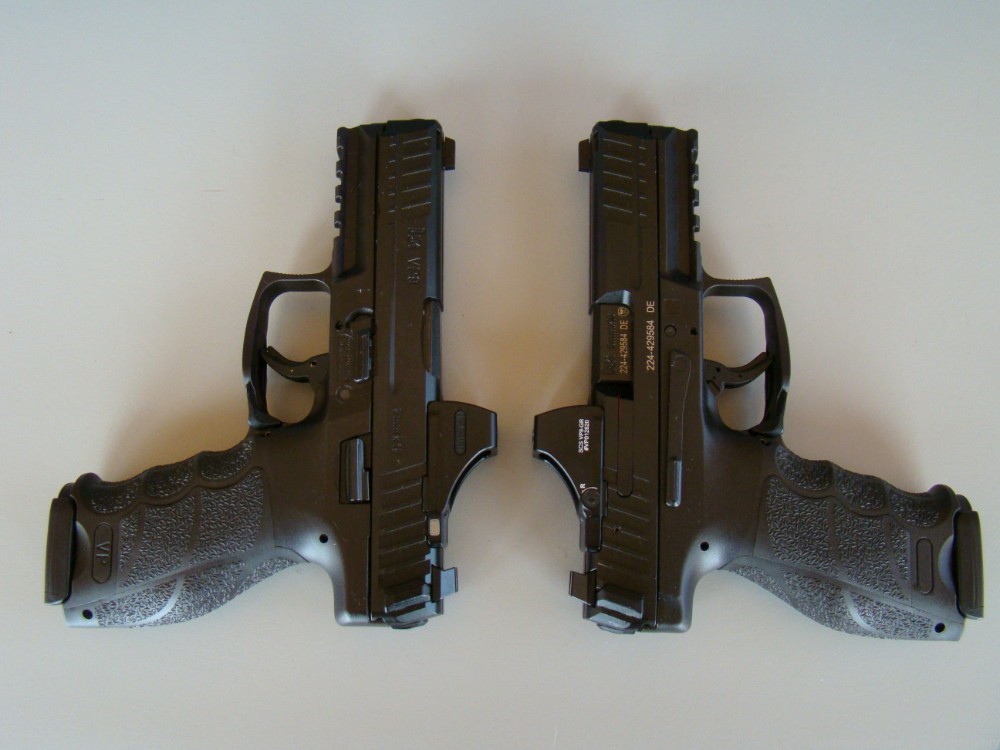Pair of H&K VP9 OR 9mm pistols w Holosun SCS green dot 2 moa HK 9 consec #s-img-9