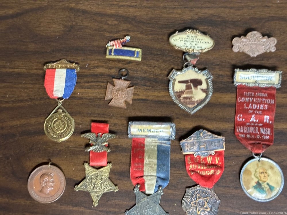 Civil War GAR Reunion Badge Collection-img-2