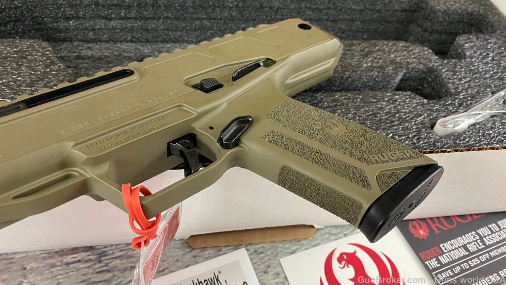 RUGER LC CHARGER 5.7X28MM 10.3'' 20-RD SEMI-AUTO PISTOL DDE FDE Tan 19308-img-7