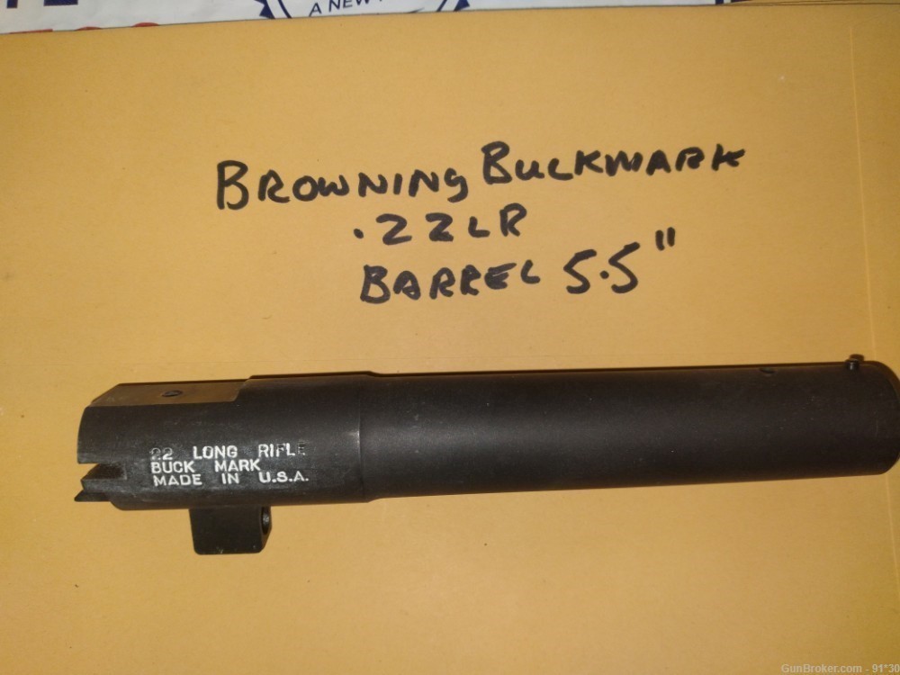 Browning  Buckmark .22 Long Rifle  Bullbarrel  Target 5.5" BB-003-img-0