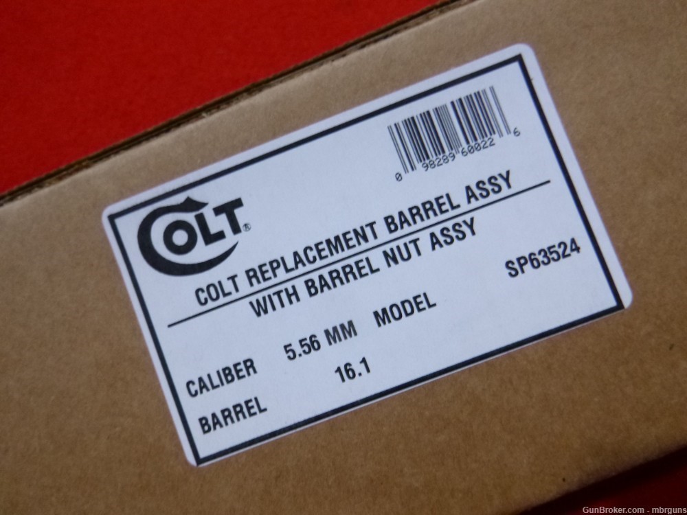 Genuine Colt LE6920 Barrel Assembly 16" 5.56mm New Chromlined 13629-img-6