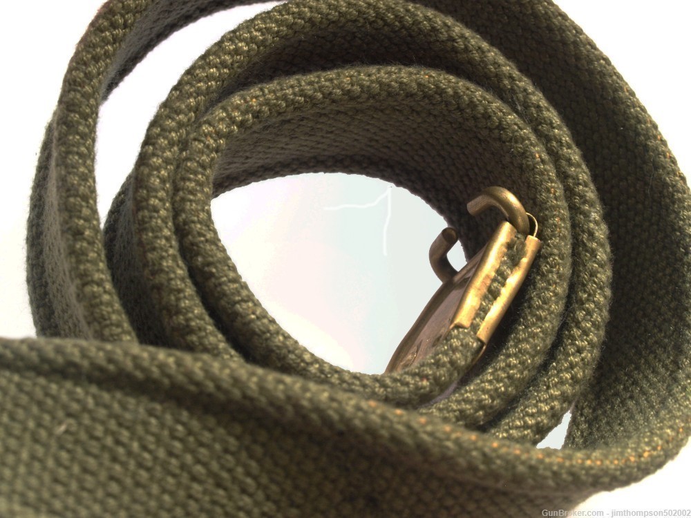 Reduction: British ENFIELD sling/strap, web, olive green or khaki REPRO NEW-img-5