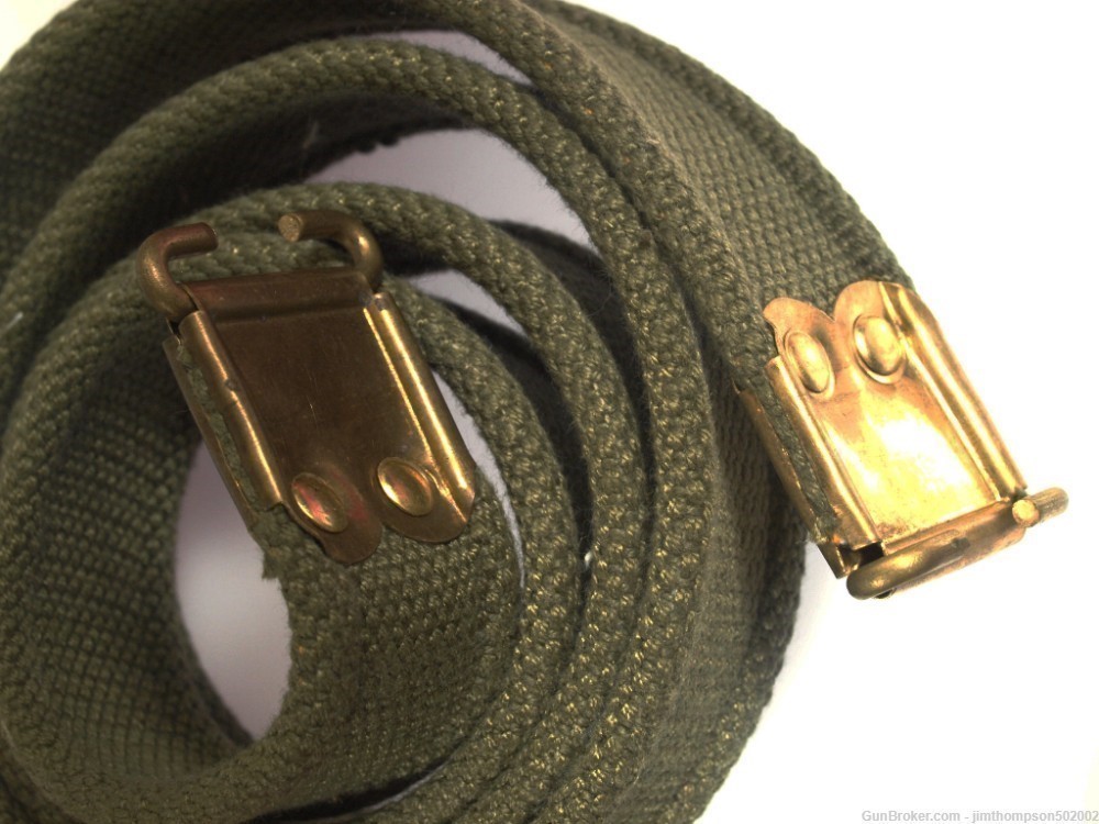 Reduction: British ENFIELD sling/strap, web, olive green or khaki REPRO NEW-img-12