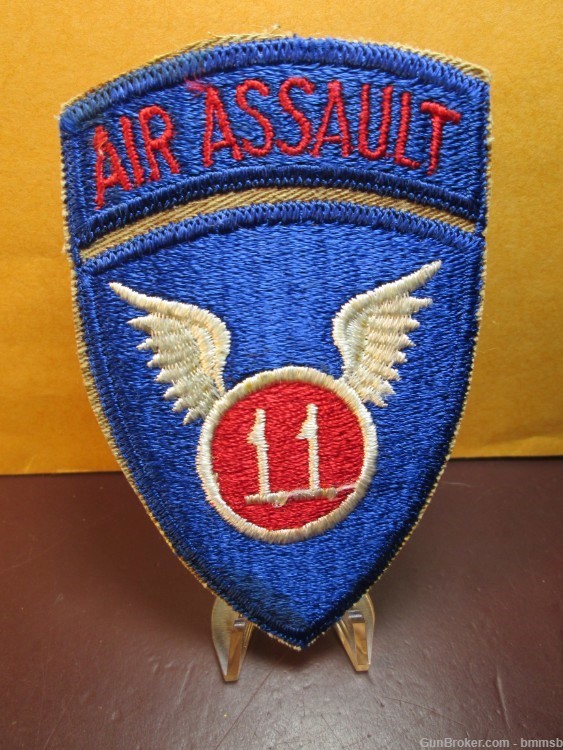 U.S. Vintage 11th. AIRBORNE AIR ASSAULT Unit patch-img-0