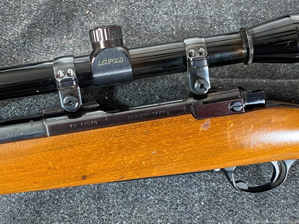 Ruger M77 V Performance .22-250 Remington 24" Heavy Barrel Tang Safety 1977-img-4