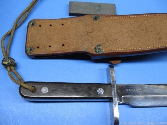 VIETNAM RANDALL MODEL 17 ASTRO FIGHTING KNIFE WITH ORIGINAL SCABBARD (NICE -img-4
