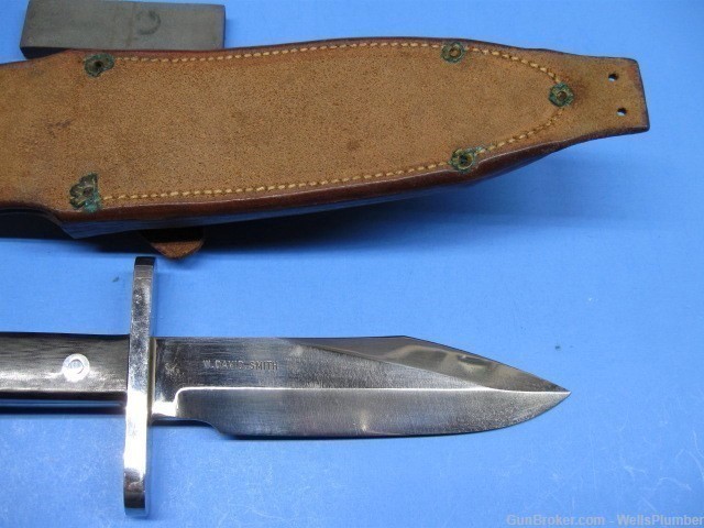 VIETNAM RANDALL MODEL 17 ASTRO FIGHTING KNIFE WITH ORIGINAL SCABBARD (NICE -img-5