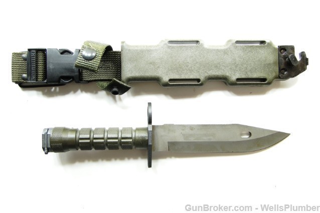 US M9 LANCAY BAYONET WITH SCABBARD (1ST CONTRACT)-img-4