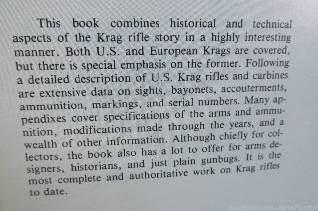 THE KRAG RIFLE STORY BOOK BY FRANKLIN B. MALLORY (RARE)-img-3