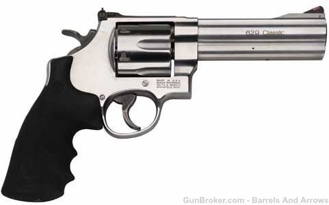 Smith & Wesson 163636 629 Classic Revolver 44 MAG, 5 in, 6 Rnd, -img-0