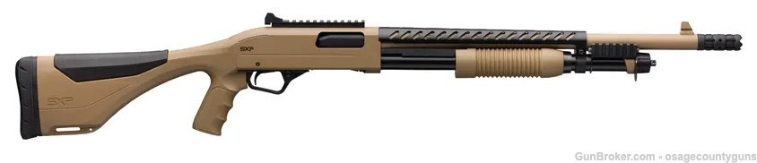 Winchester SXP Extreme Defender FDE - 18" - 12 Ga-img-1