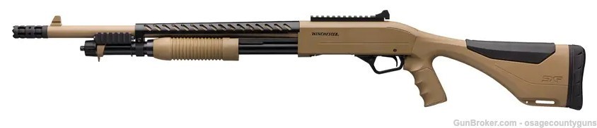 Winchester SXP Extreme Defender FDE - 18" - 12 Ga-img-2