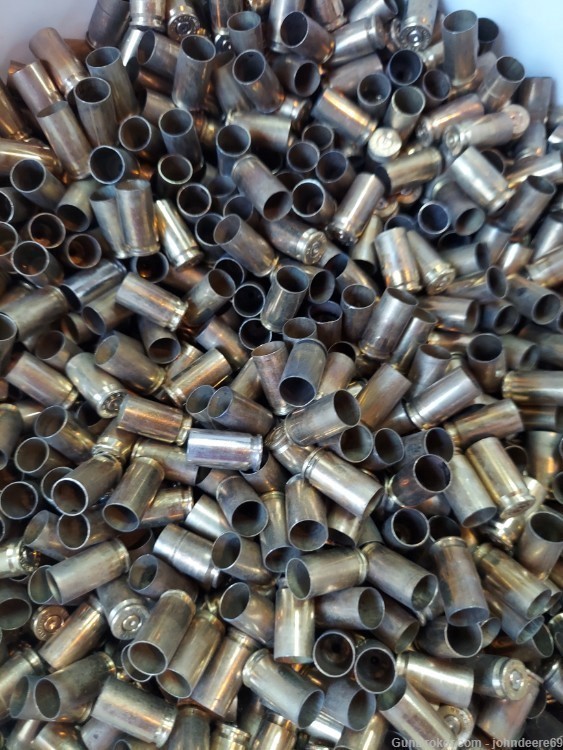 2500 PIECES OF 9MM ONCE FIRED INDOOR RANGE BRASS *FREE SHIPPING*-img-0