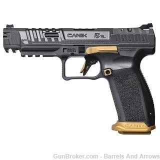 CENTURY ARMS CANIK SFx RIVAL 9MM 5" GREY GOLD 2 18Rnd-img-0