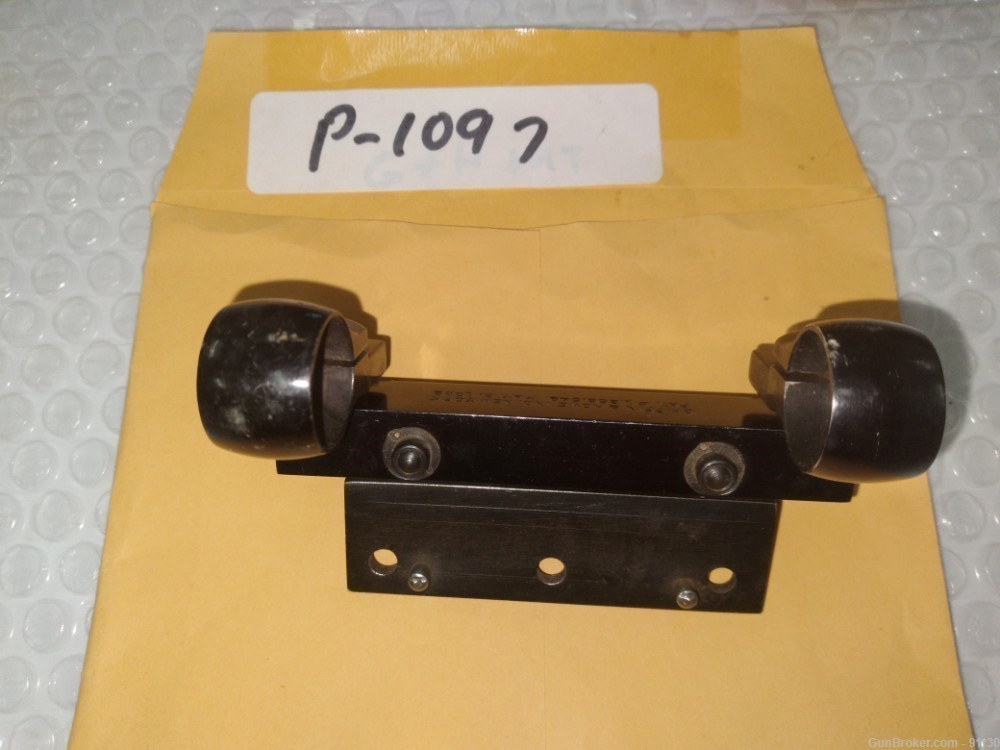 ORIGINAL  1932 Griffith and Howe  DUAL LEVER  mount w/ 3/4 rings  p-1097 -img-1