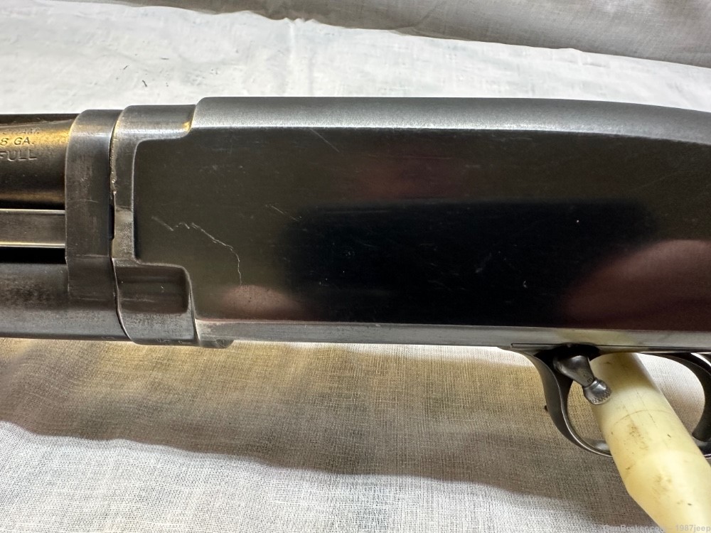 Winchester Model 12 Skeet, 28 gauge, English Stock-img-2