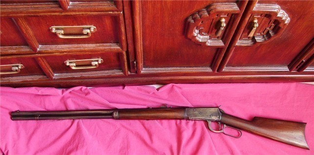 Winchester 94 38-55 26" Full-Mag Rifle Mfg 1904-img-0