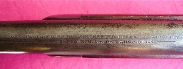 Winchester 94 38-55 26" Full-Mag Rifle Mfg 1904-img-13