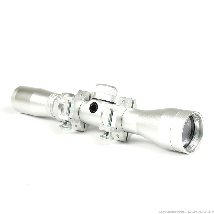 SILVER Long Eye Relief 2-7x32 Scope for Mosin Nagant-img-1