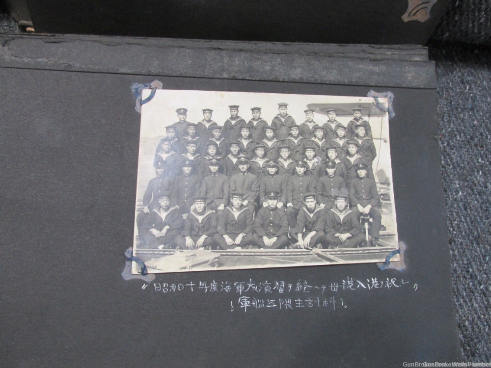 JAPANESE WWII WARTIME PHOTO ALBUM WITH OVER 70 PHOTOGRAPHS (NICE & COMPLETE-img-3