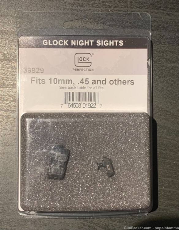 Glock Night sights for Gen 3 Gen3 SF and Gen 4 fits G20, G21, G29-img-0