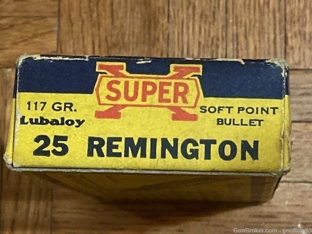 25 Rem Western 117gr SPRN Vintage Rifle Ammunition 20rds 25 Remington Auto-img-4
